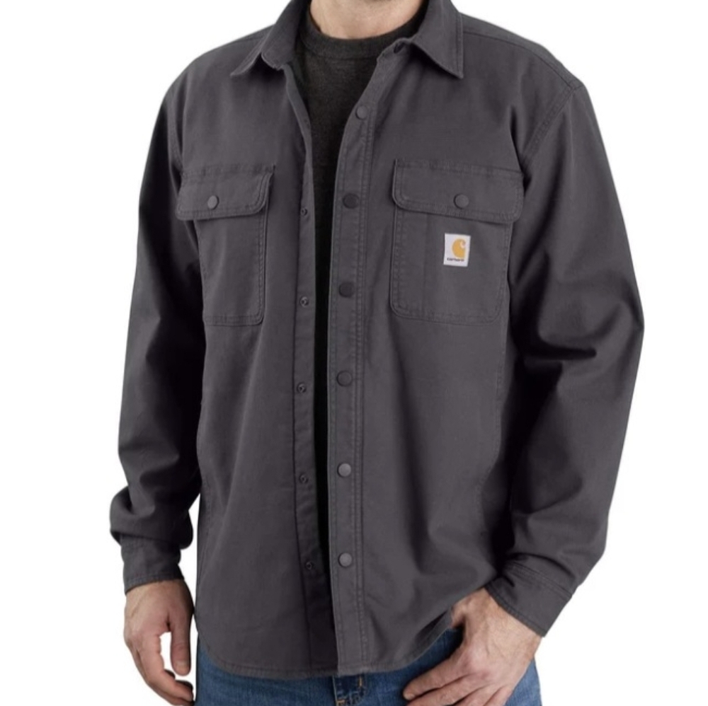 Carhartt Men's Dark Gray Shirt Jacket